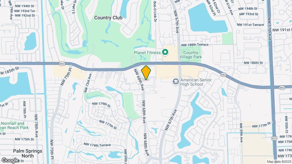 18335 NW 68th Ave, Unit 790-201 Map and Location Details
