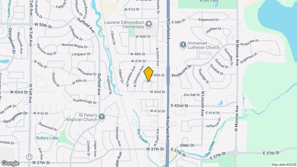 4315 N Harrison Ave Map and Location Details