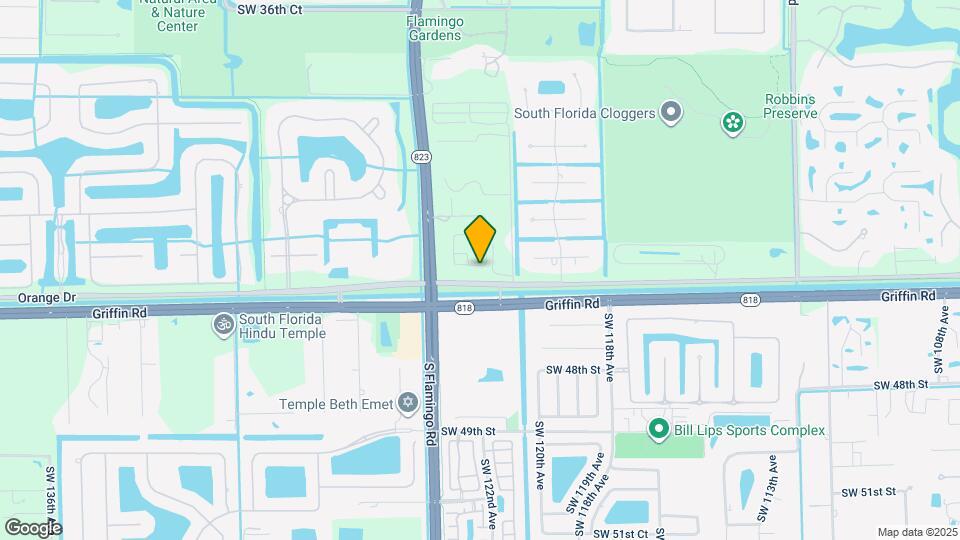 12220 SW 44th Ct Map and Location Details