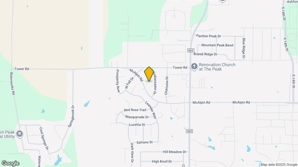 1109 Brandy Ct Map and Location Details