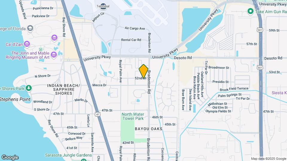 1150 52nd St Map and Location Details
