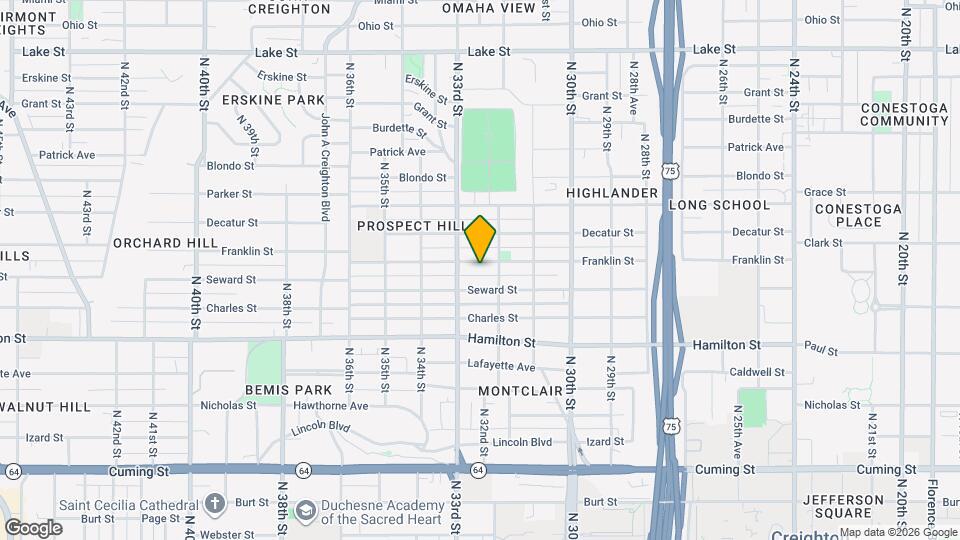 3215 Franklin St Map and Location Details