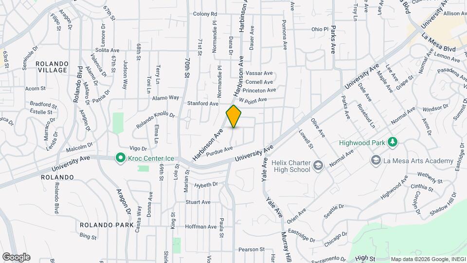 4349 Oxford St, Unit SI ID1496400P Mapa y Detalles de la Ubicación