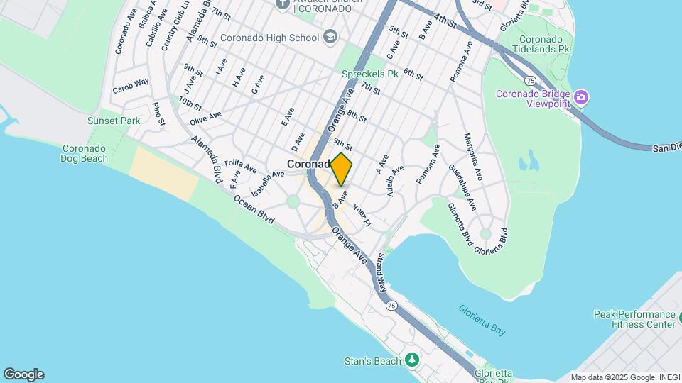 1036 B Ave Mapa y Detalles de la Ubicación