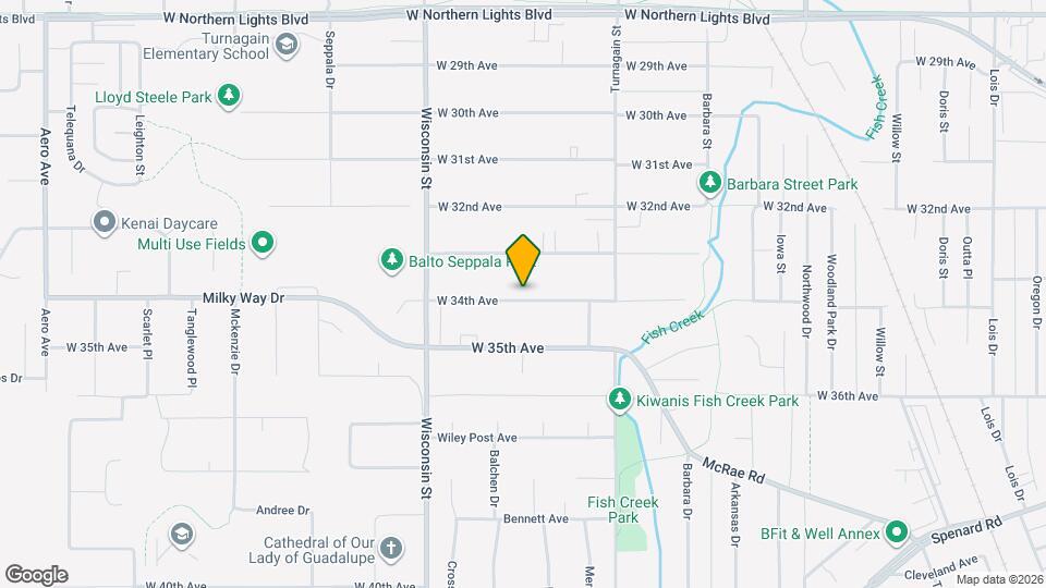 2917 W 34th Ave, Unit 1 Map and Location Details