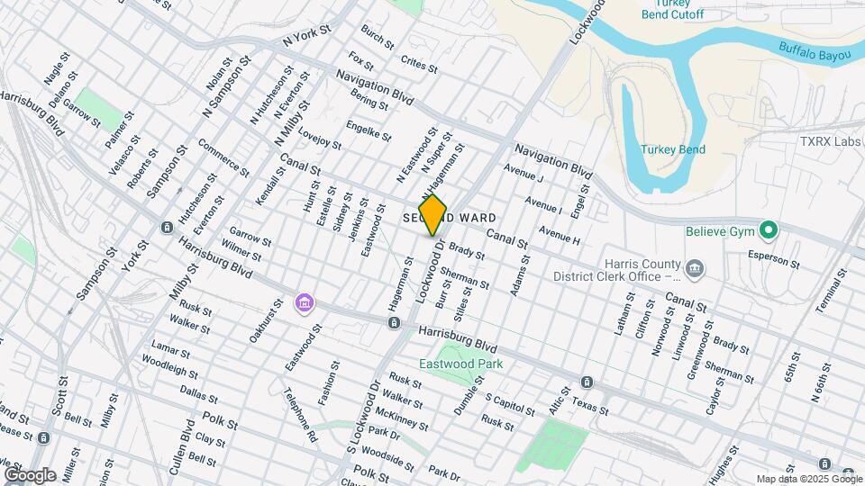 102 S Lockwood Dr Map and Location Details