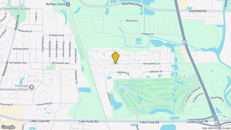 1062 W Inverrary Ln Map and Location Details