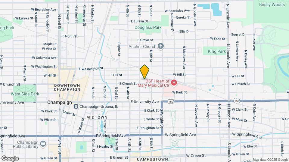 506 E Church St, Unit P-06 Map and Location Details
