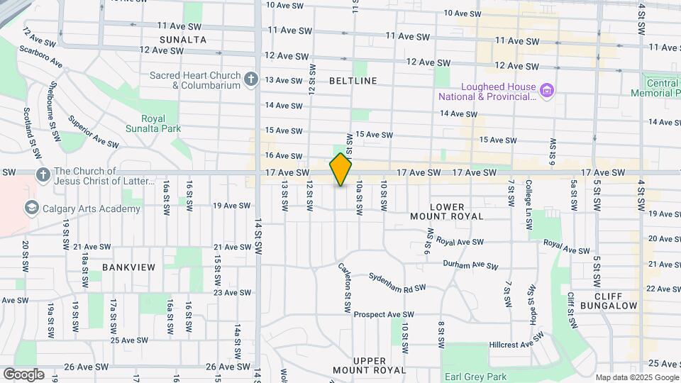 1722 11th St SW Map and Location Details