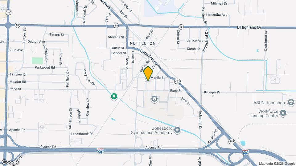 2406 Boydston St Map and Location Details