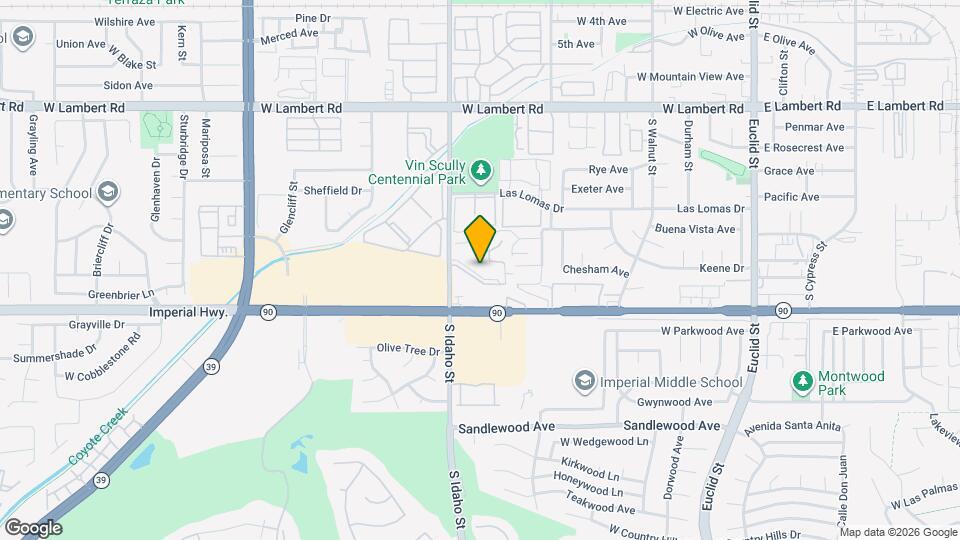 1056 S Idaho St Map and Location Details