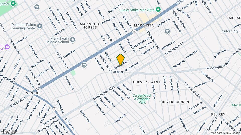 12760 Caswell Ave Map and Location Details