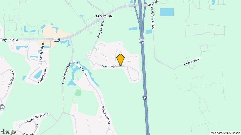 518 Scrub Jay Dr Map and Location Details