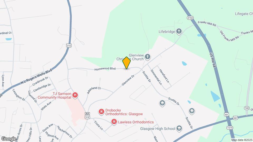 224 Homewood Blvd Map and Location Details