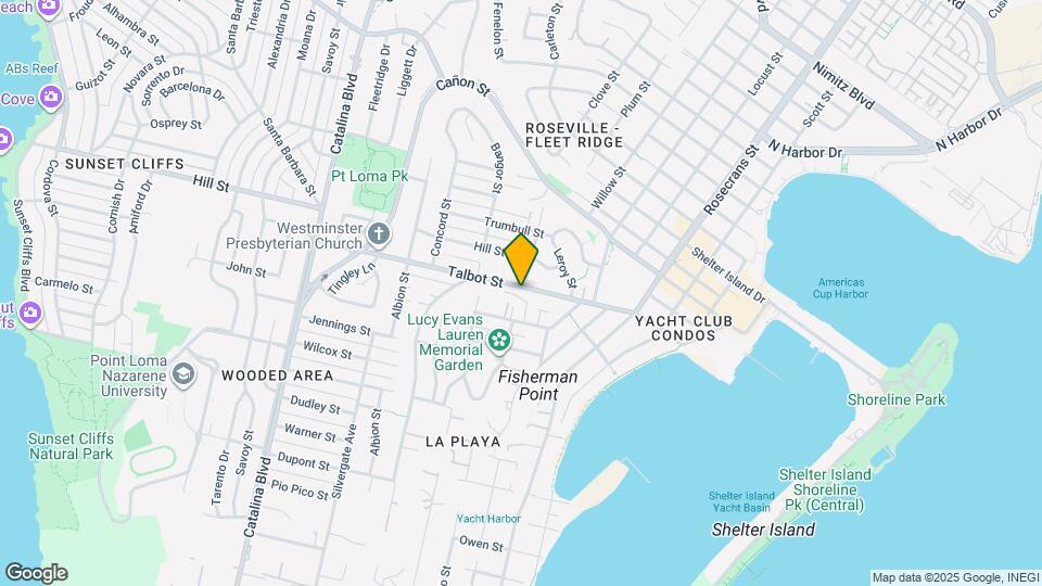 3302 Martinez St Map and Location Details