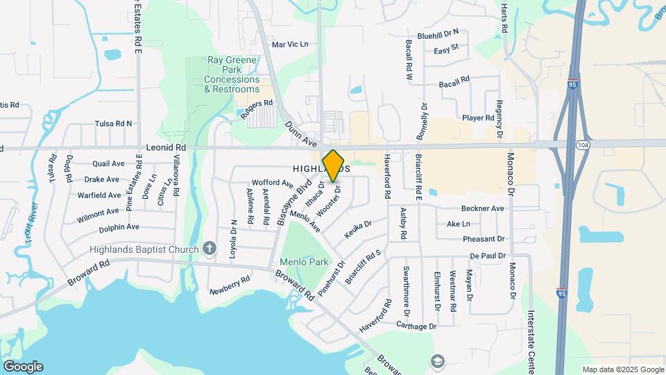 10536 Wooster Dr Map and Location Details