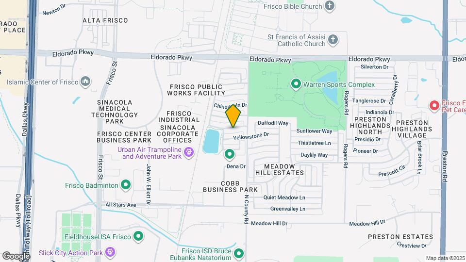 7187 Prairie Flower Ln Map and Location Details