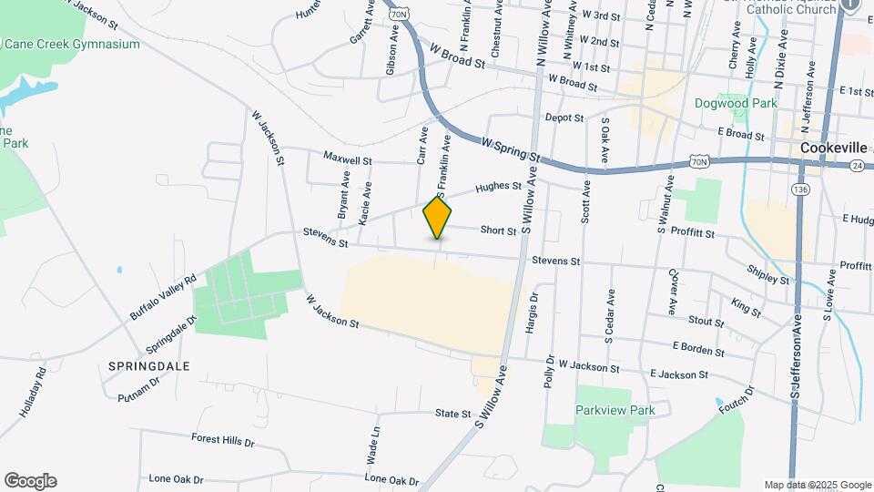 413 W Stevens St, Unit Furnished Map and Location Details