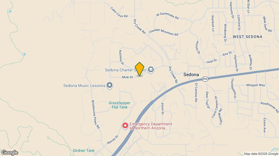 3455 Moki Dr Map and Location Details