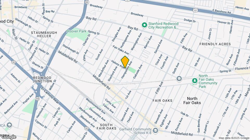 585 Hampshire Ave Mapa y Detalles de la Ubicación