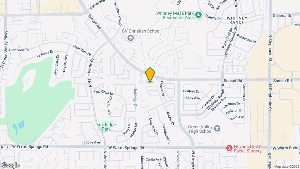 1727 Comstock Dr Map and Location Details