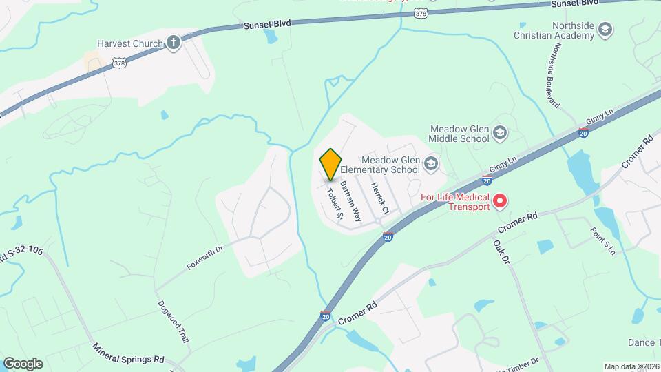 117 Bartram St Map and Location Details