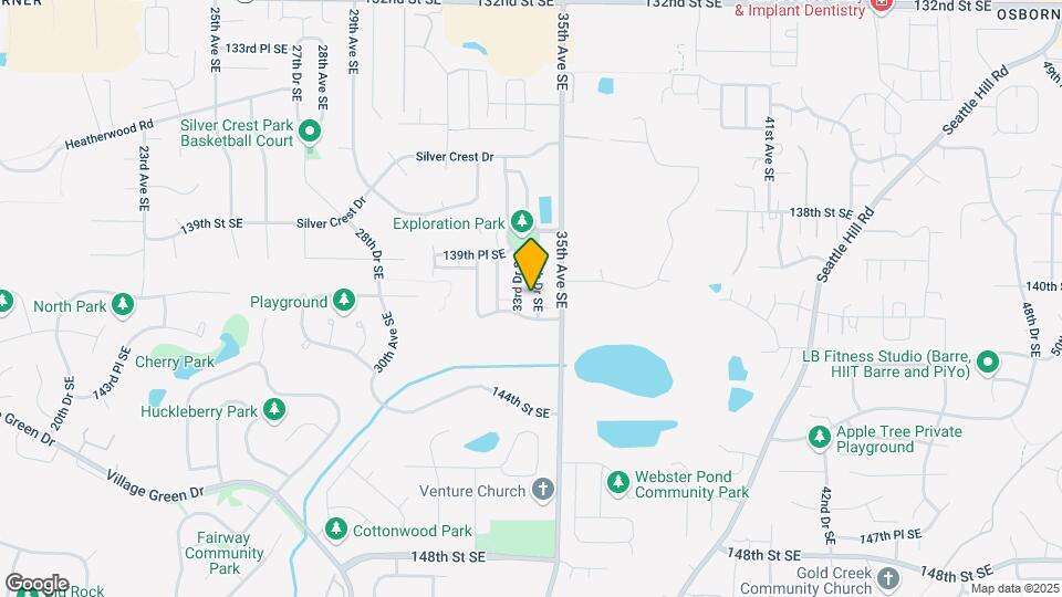 14020 34th Dr SE Map and Location Details