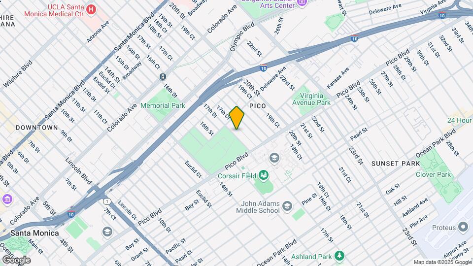 1933 17th St Mapa y Detalles de la Ubicación