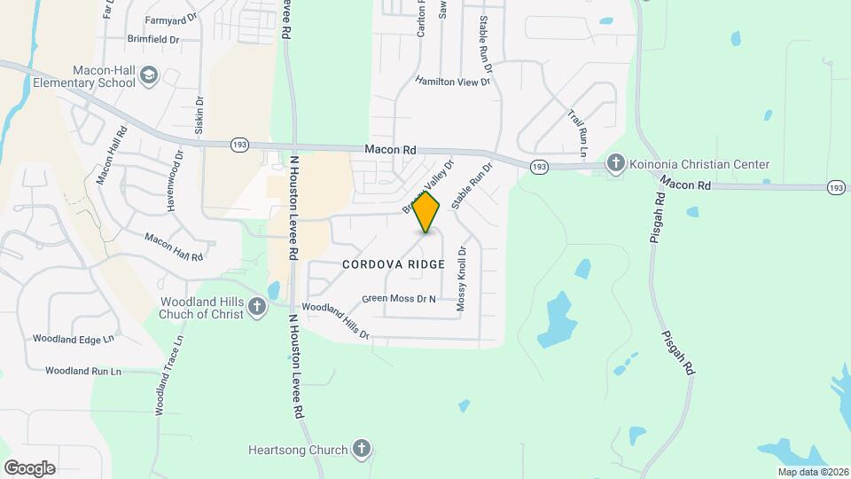 1142 Red Fern Cir W Mapa y Detalles de la Ubicación