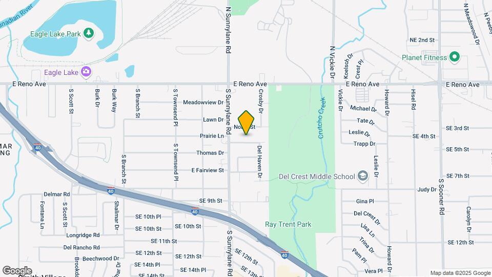 4325 Prairie Ln Map and Location Details