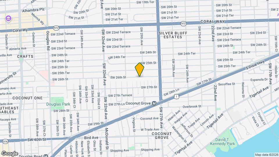 2926 SW 26th St Map and Location Details