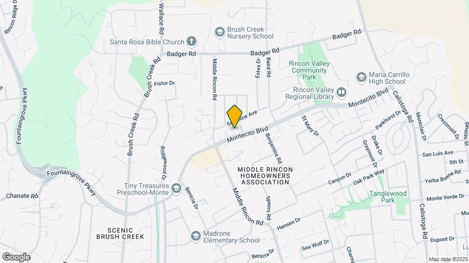 6649 Montecito Blvd Map and Location Details