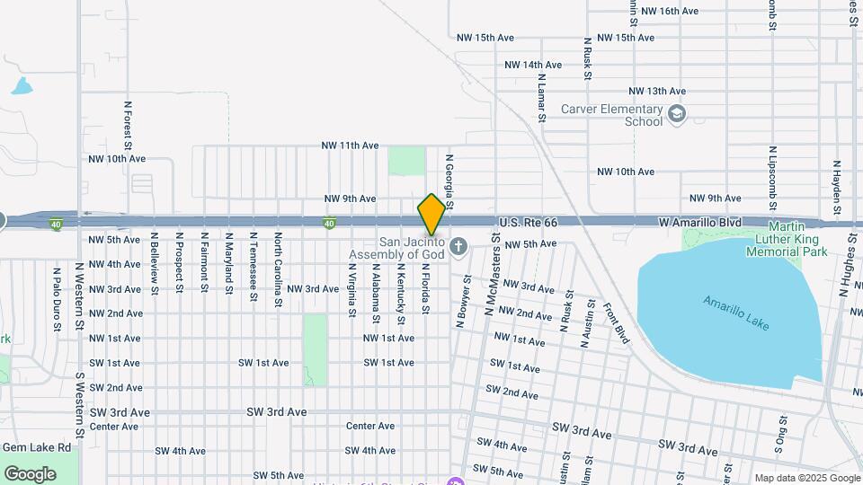 410 N Florida St Map and Location Details