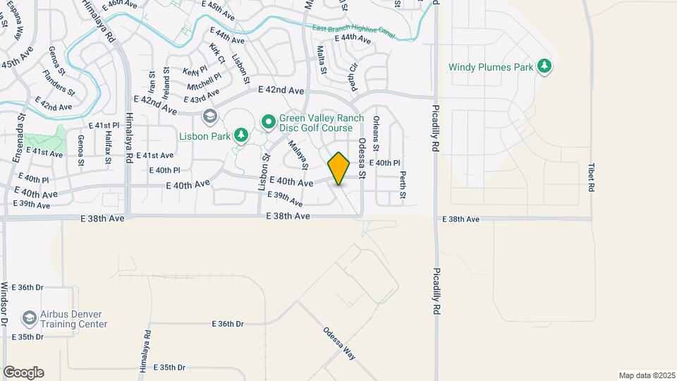 3944 Malta St Map and Location Details