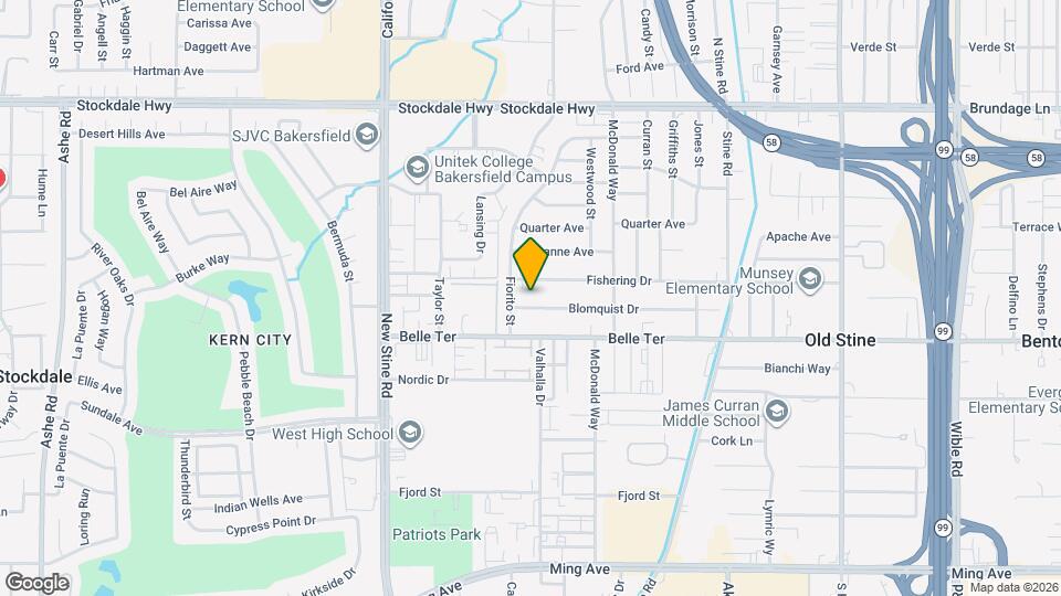 4612 Blomquist Dr Map and Location Details