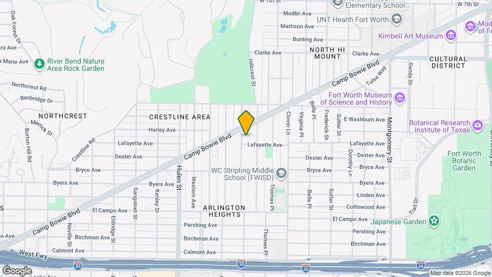 1817 Tremont Ave Map and Location Details