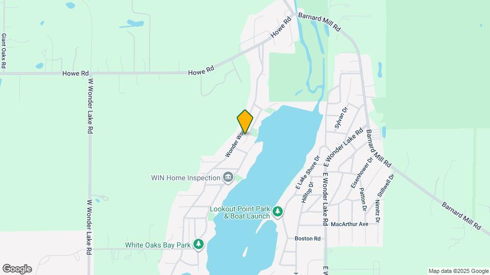 5534 Wonder Woods Dr Map and Location Details