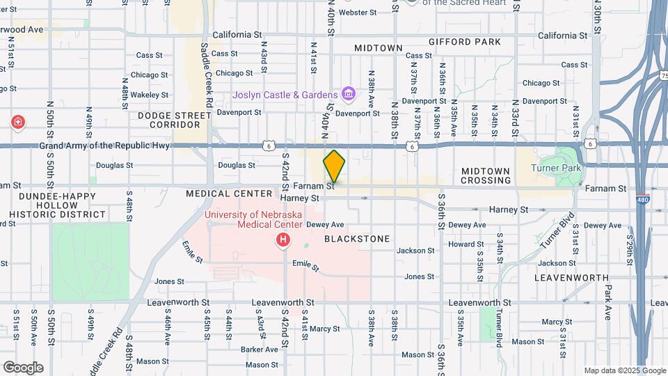3917 Farnam St Mapa y Detalles de la Ubicación