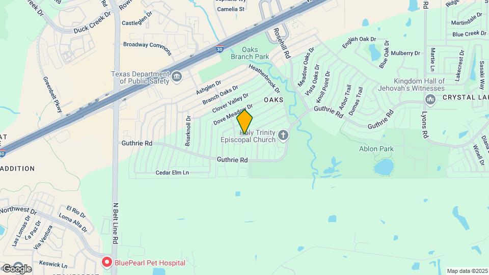 2814 Fern Glen Dr Map and Location Details