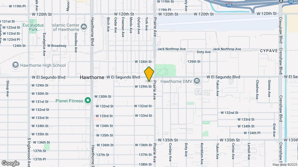 4011 W. 129th Street Map and Location Details