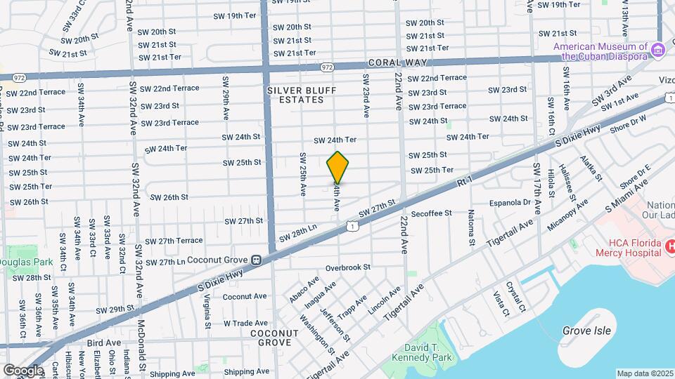 2605 SW 24th Ave Map and Location Details