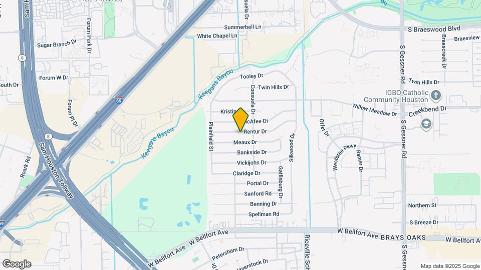 9319 Rentur Dr Map and Location Details