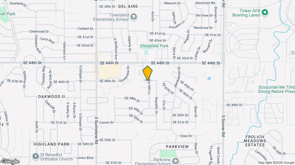 4728 SE 45th St Map and Location Details