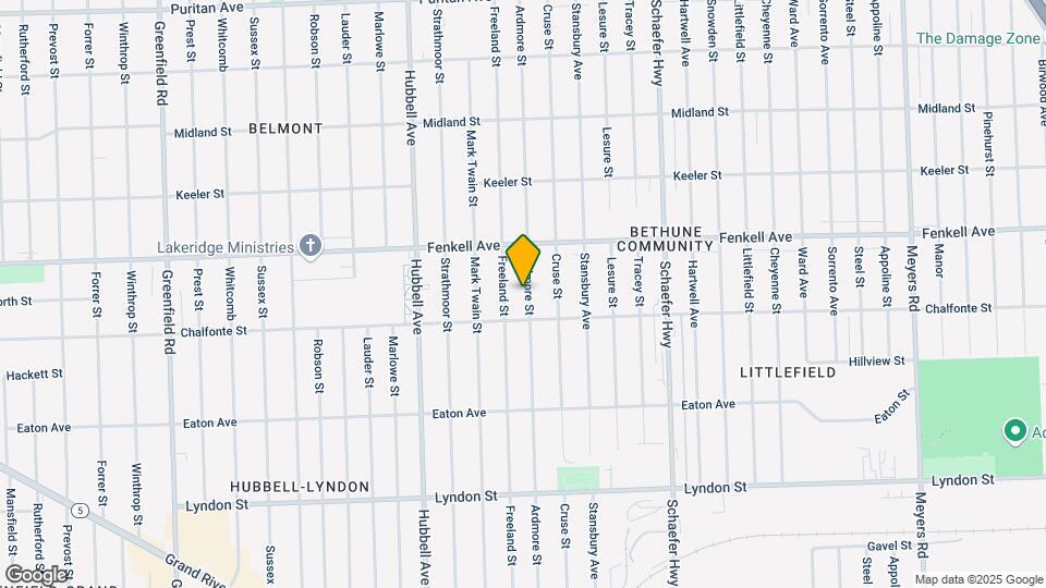 15053 Ardmore St Map and Location Details