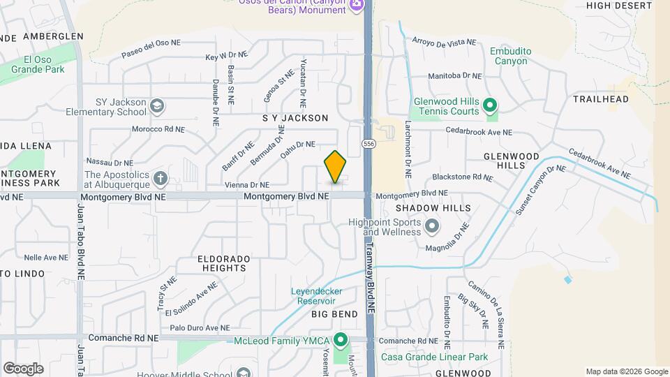 4595 Villa Loma Ln NE Map and Location Details