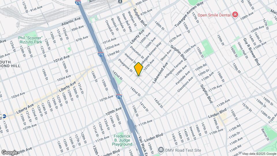 107-02 Pinegrove St Map and Location Details