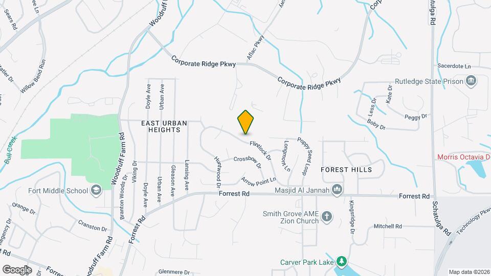 3347 Flintlock Dr Map and Location Details
