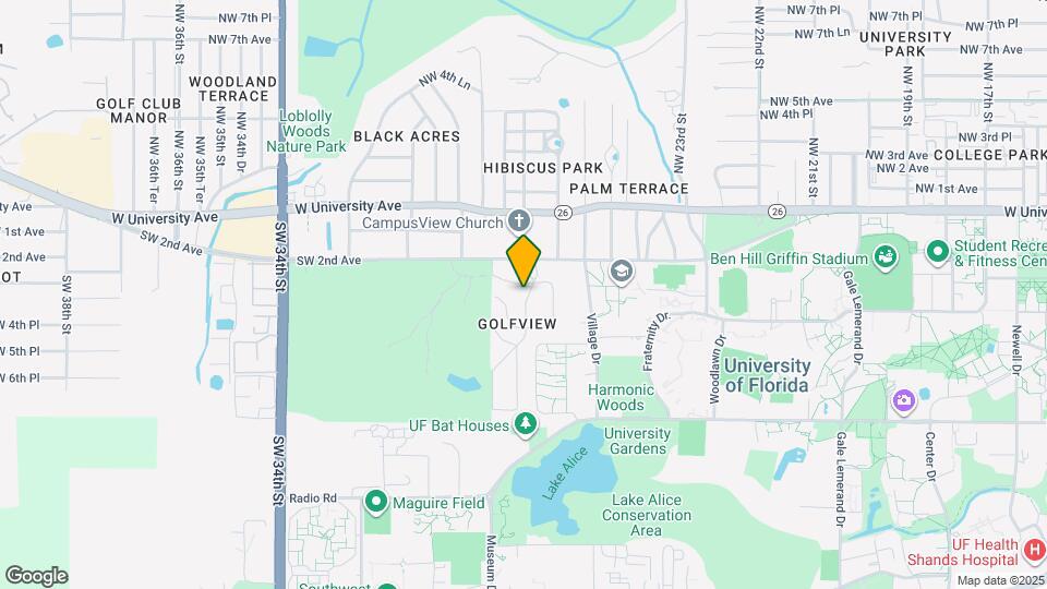 318 SW 27th St Map and Location Details