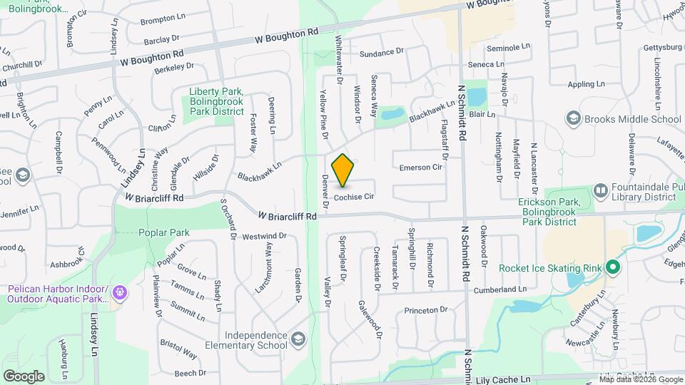 606 Cochise Cir Map and Location Details