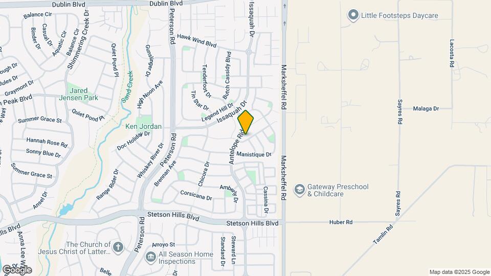 7554 Stetson Highlands Dr Map and Location Details